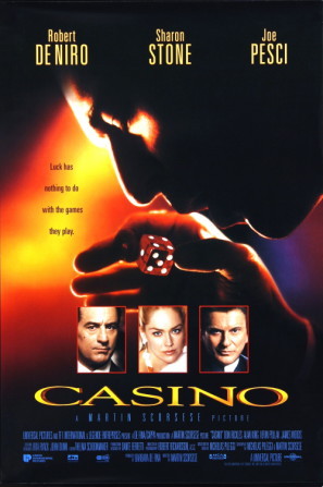 Casino movie poster (1995) tote bag