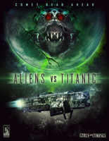 Aliens vs. Titanic movie poster (2015) Longsleeve T-shirt #1397151