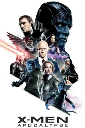 X-Men: Apocalypse movie poster (2016) hoodie