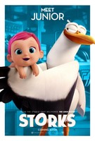 Storks movie poster (2016) Longsleeve T-shirt #1374870