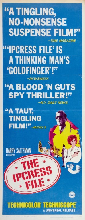 The Ipcress File movie poster (1965) poster