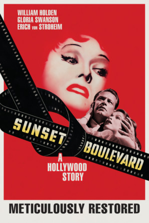 Sunset Blvd. movie poster (1950) mouse pad
