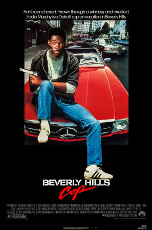 Beverly Hills Cop movie poster (1984) mouse pad