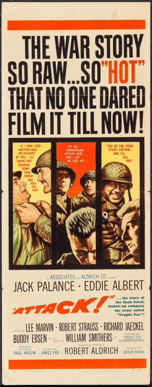 Attack movie poster (1956) Poster MOV_tgyeuo6p