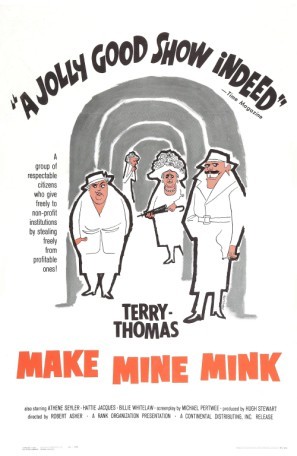 Make Mine Mink movie poster (1960) mug