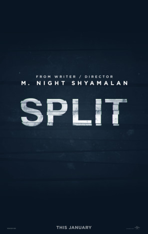 Split movie poster (2017) calendar