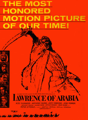 Lawrence of Arabia movie poster (1962) Poster MOV_tshzjds3