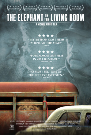 The Elephant in the Living Room movie poster (2011) Poster MOV_tsmnofaz