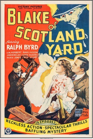 Blake of Scotland Yard movie poster (1937) calendar