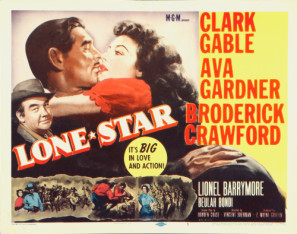 Lone Star movie poster (1952) hoodie