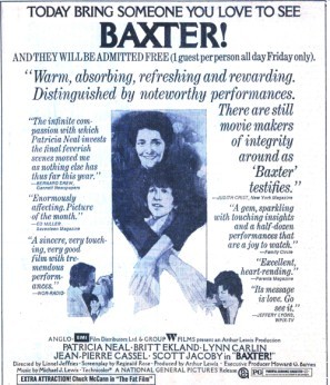 Baxter! movie poster (1973) Longsleeve T-shirt