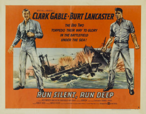 Run Silent Run Deep movie poster (1958) mouse pad
