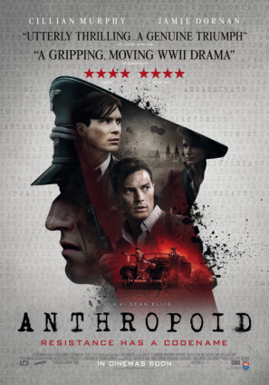 Anthropoid movie poster (2016) hoodie