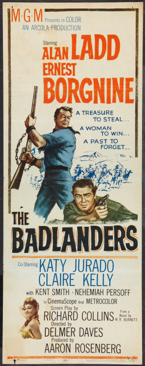 The Badlanders movie poster (1958) tote bag #MOV_u4alsa1r