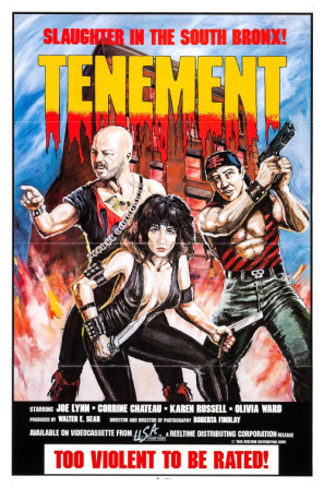 Tenement movie poster (1985) tote bag