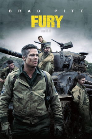 Fury movie poster (2014) Mouse Pad MOV_u7hqnper