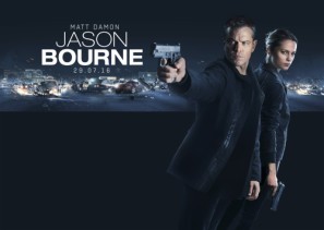 Jason Bourne movie poster (2016) Mouse Pad MOV_u7kdx60p