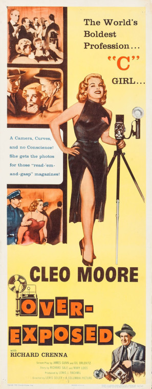 Over-Exposed movie poster (1956) calendar