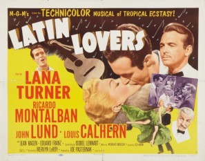 Latin Lovers movie poster (1953) Longsleeve T-shirt