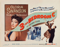 Three for Bedroom C movie poster (1952) Sweatshirt #1510540