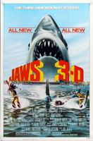 Jaws 3D movie poster (1983) t-shirt #MOV_uqx5nx3k