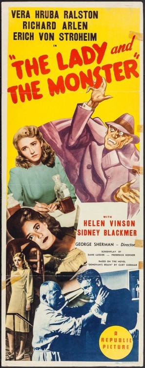 The Lady and the Monster movie poster (1944) poster