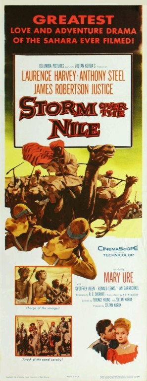Storm Over the Nile movie poster (1955) mug