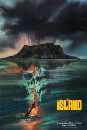 The Island movie poster (1980) mouse pad