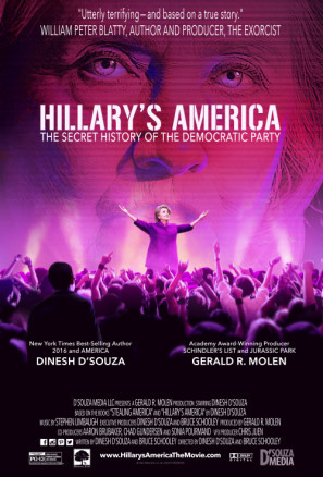 Hillarys America: The Secret History of the Democratic Party movie poster (2016) hoodie