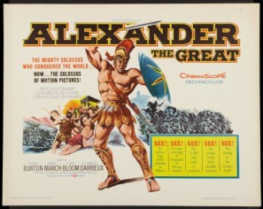 Alexander the Great movie poster (1956) tote bag