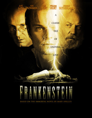 Frankenstein movie poster (2004) tote bag