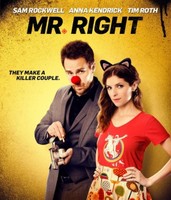 Mr. Right movie poster (2016) t-shirt #MOV_v4i707zo
