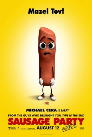 Sausage Party movie poster (2016) hoodie