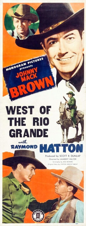 West of the Rio Grande movie poster (1944) poster