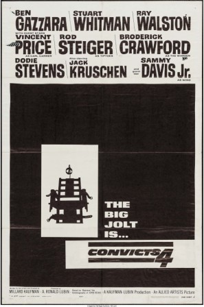 Convicts 4 movie poster (1962) poster