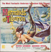 Mermaids of Tiburon movie poster (1962) t-shirt #MOV_vg9lrb0u