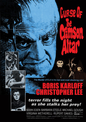Curse of the Crimson Altar movie poster (1968) mug