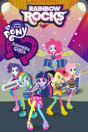 My Little Pony: Equestria Girls - Rainbow Rocks movie poster (2014) mouse pad