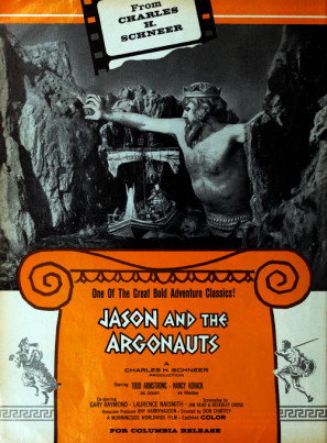 Jason and the Argonauts movie poster (1963) tote bag