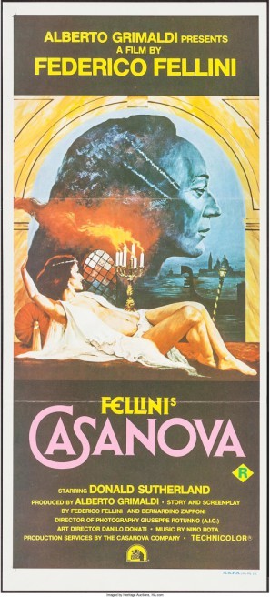 Il Casanova di Federico Fellini movie poster (1976) poster