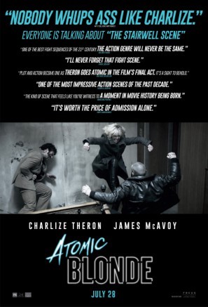 Atomic Blonde movie poster (2017) hoodie