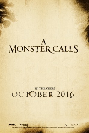 A Monster Calls movie poster (2016) mouse pad