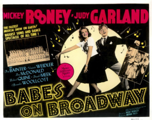Babes on Broadway movie poster (1941) tote bag