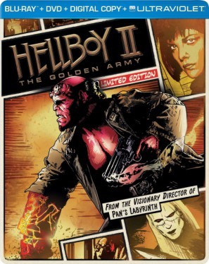 Hellboy II: The Golden Army movie poster (2008) Longsleeve T-shirt