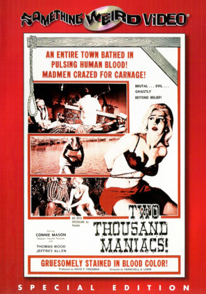 Two Thousand Maniacs! movie poster (1964) Longsleeve T-shirt