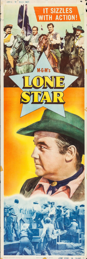 Lone Star movie poster (1952) poster