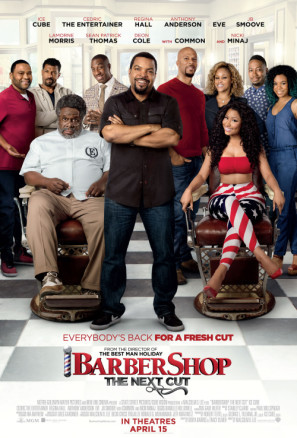 Barbershop: The Next Cut movie poster (2016) hoodie