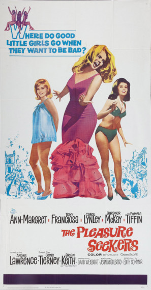 The Pleasure Seekers movie poster (1964) Poster MOV_wpbumncr