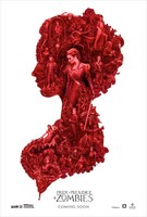Pride and Prejudice and Zombies movie poster (2016) t-shirt #MOV_wppsbvd7