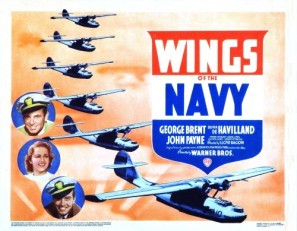 Wings of the Navy movie poster (1939) calendar
